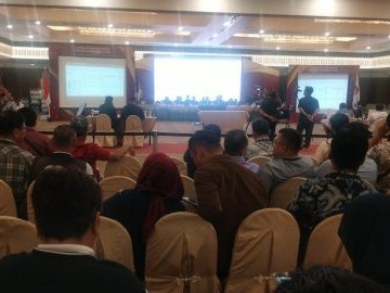 KPU Sumut Gelar Rapat Pleno Terbuka Rekapitulasi Perolehan Suara Pilgubsu